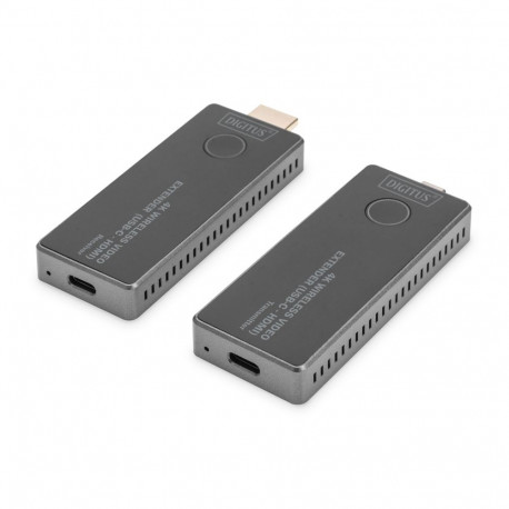 Digitus 4K juhtmevaba video pikendaja komplekt, 30 m (USB-C - HDMI), 4K/30Hz