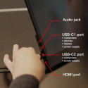 Verbatim PMT-15 kaasaskantav puuteekraanmonitor 15.6" FullHD