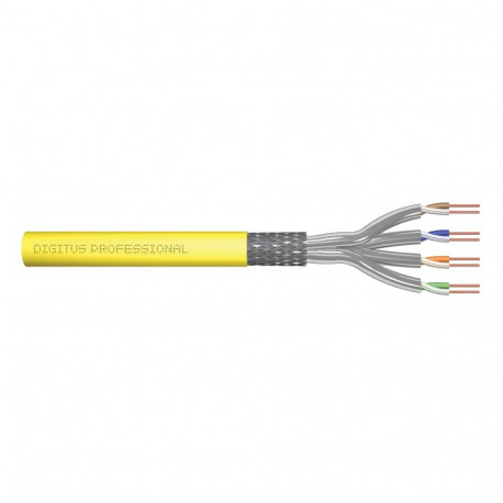 Digitus CAT 7A S/FTP paigalduskaabel, 1000 m, simplex, Dca-s1a d1 a1, GHMT PVP sertifitseeritud