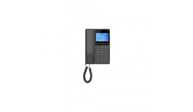 Grandstream Networks GHP631W must IP-telefon 2 liini LCD Wi-Fi
