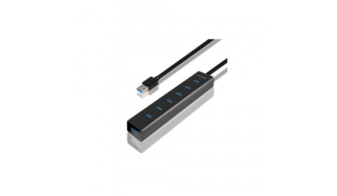 Axagon HUE-SA7BP liidesehub USB 3.2 Gen 1 (3.1 Gen 1) Type-A 5000 Mbit/s must
