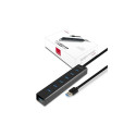 Axagon HUE-SA7BP liidesehub USB 3.2 Gen 1 (3.1 Gen 1) Type-A 5000 Mbit/s must