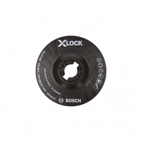 Bosch X-LOCK Backing Pad, 125 mm medium - 2608601715