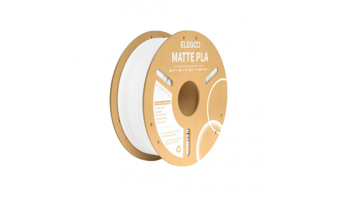 PLA Matte ELEGOO Filament (White)