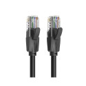Kabel sieciowy UTP CAT6 Vention IBEBK RJ45 Ethernet 1000Mbps 8m czarny