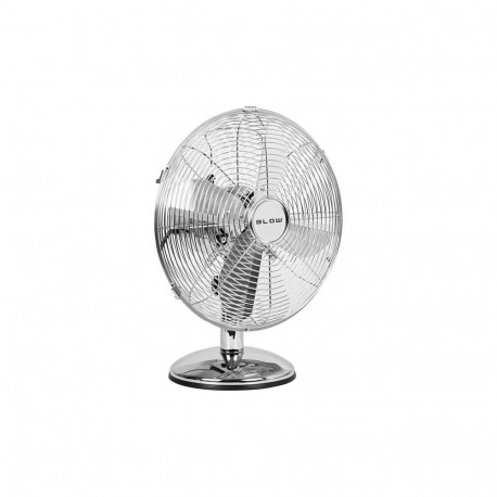 44-657# lauaventilaator 30cm hõbedane metallist