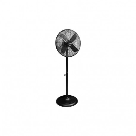 44-656# põrandaventilaator 16" 60w must metallist