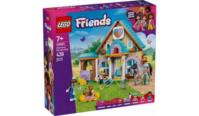 Klocki friends 42651 loomade kliinik