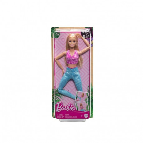 Barbie made to move blondid juuksed nukk