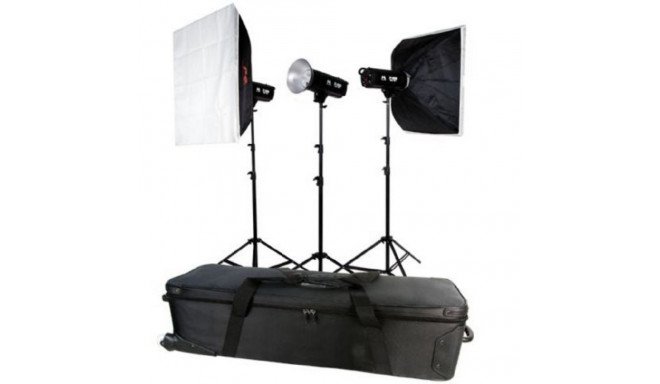 Falcon Eyes Studio Flash Set TFK-3400A with Bag