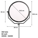 Falcon Eyes Bi-Color LED Lamp Sophiez SO-68TDX II Set 1