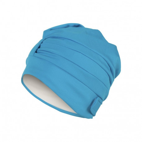 Fabric swimming cap FASHY 3473 52 turquoise, ladies