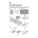 Bath Mat - Medisana BBS Bubble Bath Spa with Perfumed Dispenser