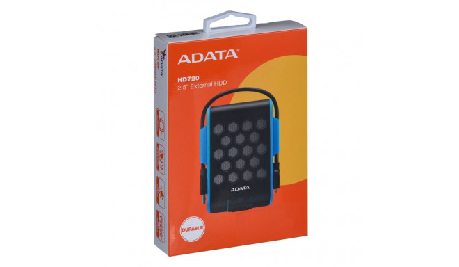 External Hard Drive - ADATA HD720 1TB USB 3.2 Black, Blue