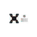 Techly 13-30&quot; Desk Stand for Monitor Short Arm Tilt&quot; ICA-LCD 500BK