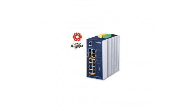PLANET IGS-5225-8P2S2X network switch Managed L3 Gigabit Ethernet (10/100/1000) Power over Ethernet 