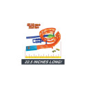 Hot Wheels Action Whip Around Raceway, 2 Toy Cars in 1:64 Scale, Storage