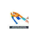 Hot Wheels Action Whip Around Raceway, 2 Toy Cars in 1:64 Scale, Storage