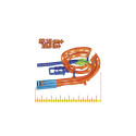 Hot Wheels Action Whip Around Raceway, 2 Toy Cars in 1:64 Scale, Storage
