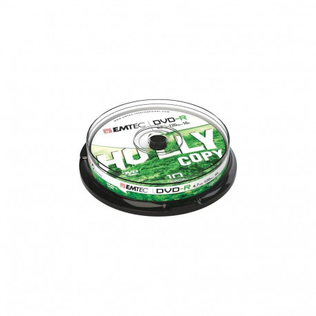 Emtec ECOVR471016CB blank DVD 4.7 GB DVD-R 10 pc(s)