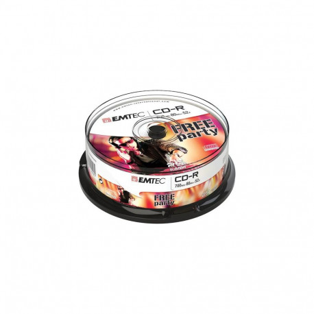 Emtec ECOC802552CB blank CD CD-R 700 MB 52x 25 pc(s)