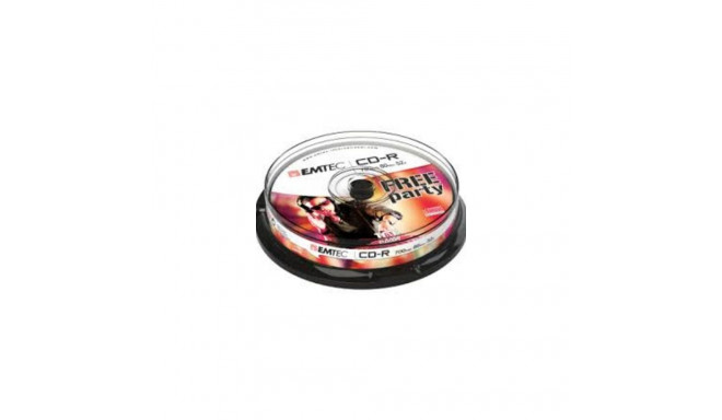 Emtec 52x, 10 pack CD-R 700 MB 10 pc(s)
