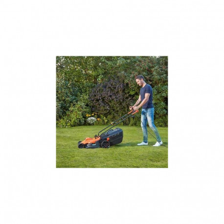 Black & Decker BEMW481BH lawn mower Push lawn mower AC Black, Orange
