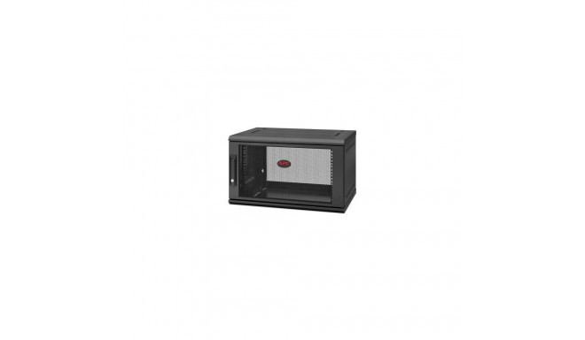 APC NetShelter WX AR106SH4, 6U, 19inch patch cabinet, Wall mounting, Pre-assembled, 400mm deep