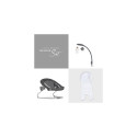 Hauck Alpha Bouncer Deluxe baby rocker/bouncer Grey