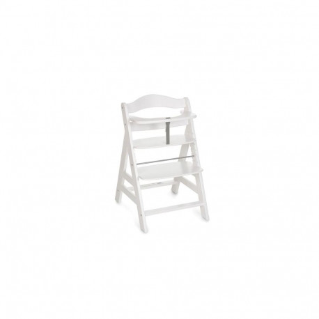Hauck Alpha+ Traditional high chair Hard seat White