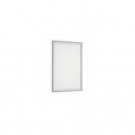 Durable 500823 wall frame 450 x 625 mm Rectangle Silver Aluminium