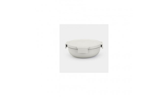 Brabantia Make &amp; Take Salad bowl 1300 L Round Plastic Grey 1 pc(s)