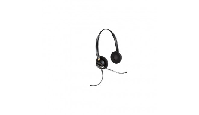 Poly EncorePro 520V Binaural Headset VoiceTube +Quick Disconnect