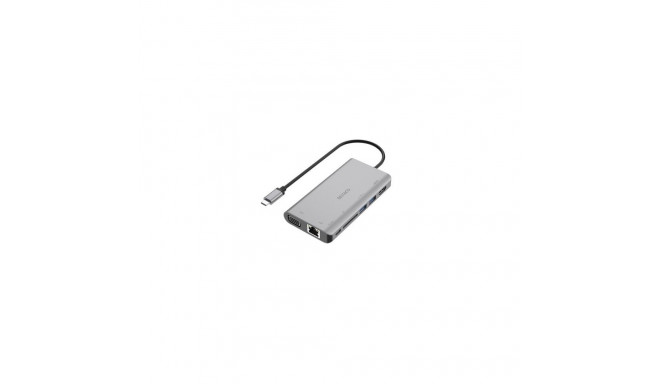 Deltaco USBC-HDMI18 laptop dock/port replicator Wired USB 3.2 Gen 2 (3.1 Gen 2) Type-C Black