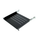 Triton 19&quot; shelf 1U 650mm 80kg plastic black