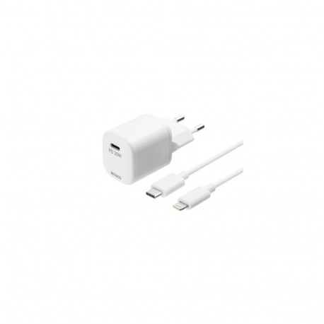 Deltaco USBC-AC141 mobile device charger Universal White AC Fast charging Indoor