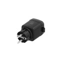 Deltaco SH-OP01 smart plug 3120 W Black, Green
