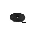 Deltaco CM1015S cable tie Hook &amp; loop cable tie Velcro Black 1 pc(s)