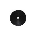 Deltaco CM1025S cable tie Hook &amp; loop cable tie Velcro Black 1 pc(s)