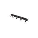 Deltaco 19-3 rack accessory Cable management panel