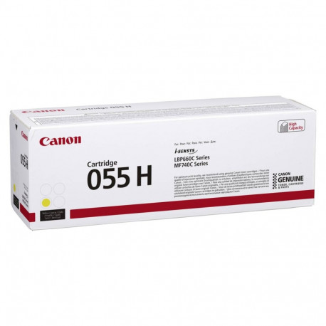 Canon Toner Cartridge 055 H Y yellow