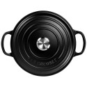 Le Creuset Signature ümmargune röstimisnõu 22cm must (21177220000430)