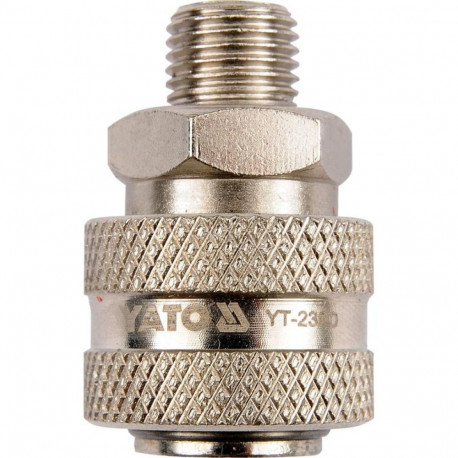 Kiirühendus 1/4"; väliskeermega YT-2390 YATO