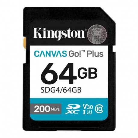 Memory card Kingston 64GB SDXC Canvas Go Plus Gen4