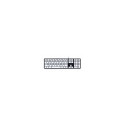 Gembird Chocolate Keyboard USB US Black with White keys
