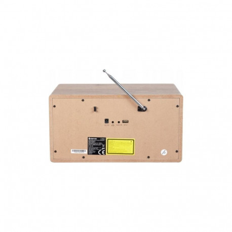Denver MDA-525LW retro system DAB+/FM/BT/CD light wood