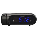 Denver CPR-700 Clock Radio with Projection/USB Black