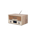 Denver MDA-525LW retro system DAB+/FM/BT/CD light wood