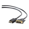 Gembird cable Displayport (M) - DVI-D (24+1) 1.8m