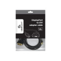 Gembird cable Displayport (M) - DVI-D (24+1) 1.8m